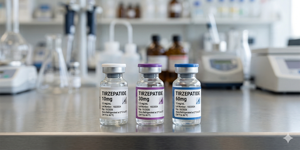 Tirzepatide 10mg 30mg 60mg